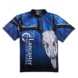 Atomic Industries Lancaster Archery Shooting Jersey SZ XL  Short Sleeve Shirt